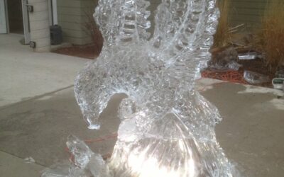 Ice to Art – Ice Sculptor Shows Talent at Chester, CA Chilly Chili Cook-Off February 18