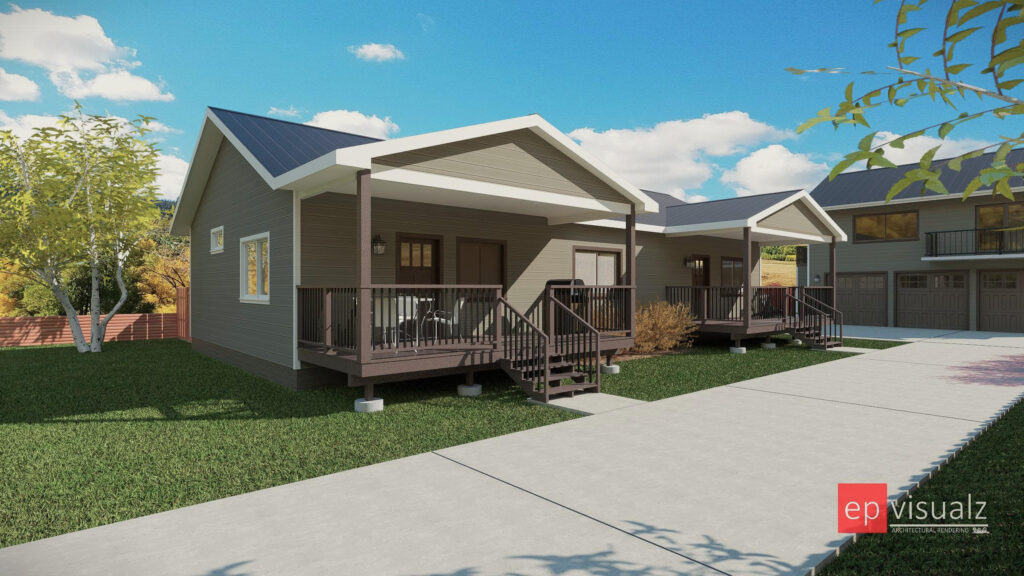  A rendering of RRA's Build to Rent model.